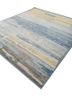 blythe blue afghan wool hand knotted Rug - FoldShot blythe blue afghan wool hand knotted Rug - FoldShot