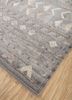 manifest blue afghan wool hand knotted Rug - FoldShot manifest blue afghan wool hand knotted Rug - FoldShot