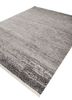 manifest grey and black afghan wool hand knotted Rug - FoldShot manifest grey and black afghan wool hand knotted Rug - FoldShot