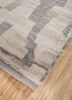 blythe ivory afghan wool hand knotted Rug - FoldShot