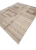 blythe beige and brown afghan wool hand knotted Rug - FoldShot blythe beige and brown afghan wool hand knotted Rug - FoldShot