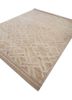 manifest beige and brown afghan wool hand knotted Rug - FoldShot manifest beige and brown afghan wool hand knotted Rug - FoldShot