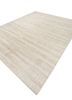 manifest ivory afghan wool hand knotted Rug - FoldShot