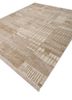manifest beige and brown afghan wool hand knotted Rug - FoldShot