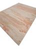 entropy red and orange wool hand knotted Rug - FoldShot