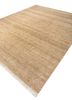aprezo beige and brown wool hand knotted Rug - FoldShot