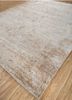 far east ivory silk hand knotted Rug - FoldShot far east ivory silk hand knotted Rug - FoldShot