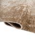 gulmarg beige and brown silk hand knotted Rug - FoldShot gulmarg beige and brown silk hand knotted Rug - FoldShot