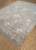 gulmarg ivory silk hand knotted Rug - FoldShot