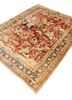 gulmarg beige and brown silk hand knotted Rug - FoldShot gulmarg beige and brown silk hand knotted Rug - FoldShot