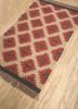 bedouin red and orange jute and hemp flat weaves Rug - FoldShot bedouin red and orange jute and hemp flat weaves Rug - FoldShot