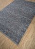 abrash grey and black wool flat weaves Rug - FoldShot abrash grey and black wool flat weaves Rug - FoldShot