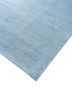 manifest blue wool and viscose hand knotted Rug - FoldShot