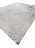 entropy grey and black wool and viscose hand knotted Rug - FoldShot entropy grey and black wool and viscose hand knotted Rug - FoldShot