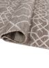indusbar grey and black wool flat weaves Rug - FoldShot indusbar grey and black wool flat weaves Rug - FoldShot