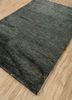 hula grey and black jute and hemp hand knotted Rug - FoldShot