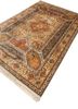 gulmarg gold silk hand knotted Rug - FoldShot gulmarg gold silk hand knotted Rug - FoldShot