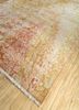 far east red and orange wool and bamboo silk hand knotted Rug - FoldShot far east red and orange wool and bamboo silk hand knotted Rug - FoldShot