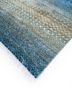kairos blue wool hand knotted Rug - FoldShot