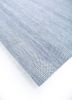 kairos grey and black wool hand knotted Rug - FoldShot