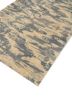 aprezo blue wool hand knotted Rug - FoldShot aprezo blue wool hand knotted Rug - FoldShot