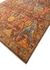 cyanna red and orange wool hand knotted Rug - FoldShot cyanna red and orange wool hand knotted Rug - FoldShot