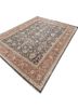erbe grey and black wool hand knotted Rug - FoldShot erbe grey and black wool hand knotted Rug - FoldShot