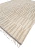 aprezo ivory wool hand knotted Rug - FoldShot aprezo ivory wool hand knotted Rug - FoldShot
