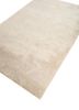 manifest beige and brown wool and silk hand knotted Rug - FoldShot manifest beige and brown wool and silk hand knotted Rug - FoldShot