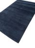 manifest blue wool and silk hand knotted Rug - FoldShot manifest blue wool and silk hand knotted Rug - FoldShot
