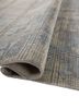 uvenuti blue wool and silk hand knotted Rug - FoldShot uvenuti blue wool and silk hand knotted Rug - FoldShot