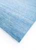 kairos blue wool and viscose hand knotted Rug - FoldShot kairos blue wool and viscose hand knotted Rug - FoldShot