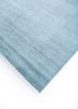 kairos blue wool and viscose hand knotted Rug - FoldShot kairos blue wool and viscose hand knotted Rug - FoldShot