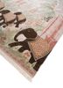 inde rose beige and brown wool and silk hand knotted Rug - FoldShot inde rose beige and brown wool and silk hand knotted Rug - FoldShot