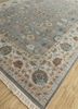 gulnar grey and black wool hand knotted Rug - FoldShot gulnar grey and black wool hand knotted Rug - FoldShot