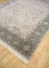 gulnar grey and black wool hand knotted Rug - FoldShot gulnar grey and black wool hand knotted Rug - FoldShot