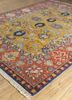 aurora gold wool hand knotted Rug - FoldShot aurora gold wool hand knotted Rug - FoldShot