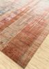 unstring by kavi ivory wool and bamboo silk hand knotted Rug - FoldShot