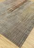 unstring by kavi beige and brown wool and bamboo silk hand knotted Rug - FoldShot