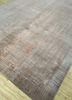 unstring by kavi beige and brown wool and bamboo silk hand knotted Rug - FoldShot unstring by kavi beige and brown wool and bamboo silk hand knotted Rug - FoldShot