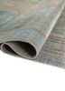 unstring by kavi grey and black wool and bamboo silk hand knotted Rug - FoldShot unstring by kavi grey and black wool and bamboo silk hand knotted Rug - FoldShot