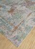 unstring by kavi ivory wool and bamboo silk hand knotted Rug - FoldShot