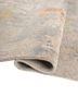 aprezo blue wool and bamboo silk hand knotted Rug - FoldShot aprezo blue wool and bamboo silk hand knotted Rug - FoldShot