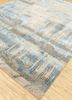 unstring by kavi beige and brown wool and bamboo silk hand knotted Rug - FoldShot unstring by kavi beige and brown wool and bamboo silk hand knotted Rug - FoldShot