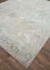 unstring by kavi grey and black wool and bamboo silk hand knotted Rug - FoldShot unstring by kavi grey and black wool and bamboo silk hand knotted Rug - FoldShot