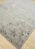 hidden by kavi grey and black wool and bamboo silk hand knotted Rug - FoldShot hidden by kavi grey and black wool and bamboo silk hand knotted Rug - FoldShot