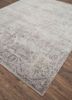 far east grey and black wool and bamboo silk hand knotted Rug - FoldShot far east grey and black wool and bamboo silk hand knotted Rug - FoldShot