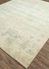far east ivory wool and bamboo silk hand knotted Rug - FoldShot far east ivory wool and bamboo silk hand knotted Rug - FoldShot