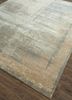 tattvam beige and brown wool and bamboo silk hand knotted Rug - FoldShot