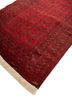 kiaan red and orange wool hand knotted Rug - FoldShot